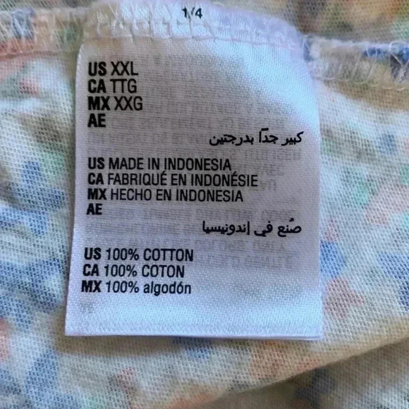 Charter Club 100% soft cotton w cap sleeves nightgown Cottagecore, summerweight. - Picture 5 of 6